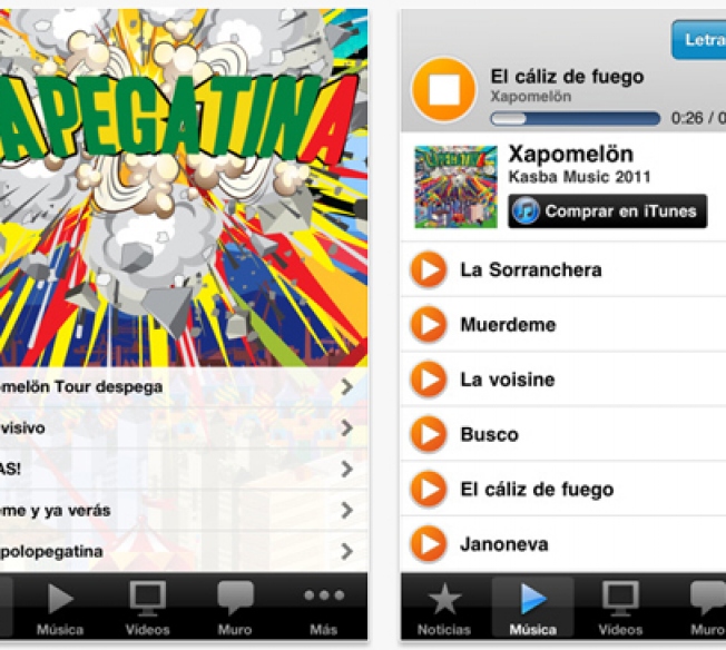 App pour iPhone